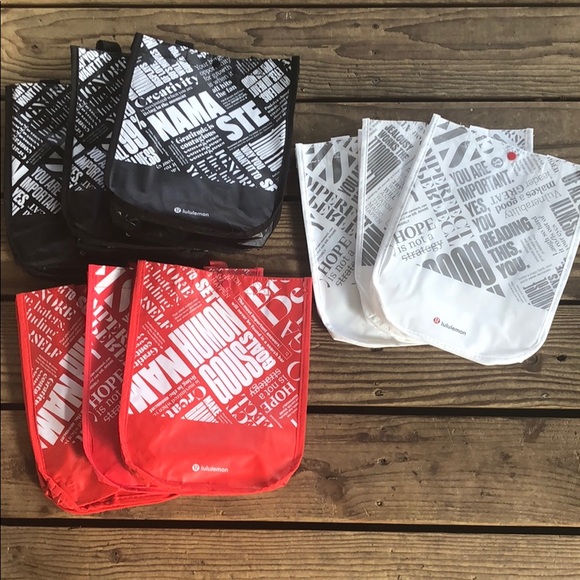 LULULEMON ⭐️🆕⭐️ SHOPPING TOTE GIFT BAG SETS - Picture 1 of 4
